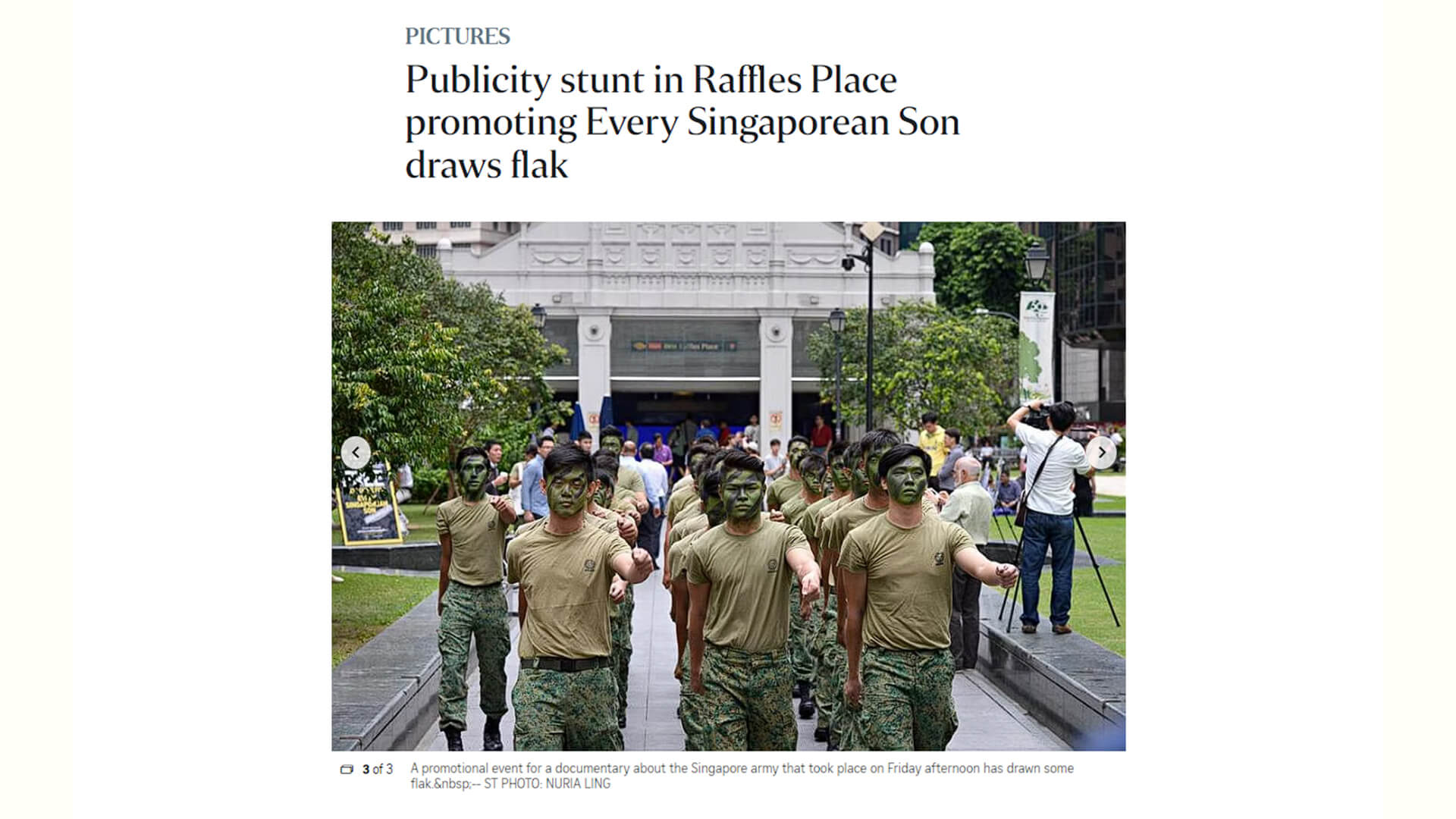 Every-Singaporean-Son Publicity Stunt by National Geographic