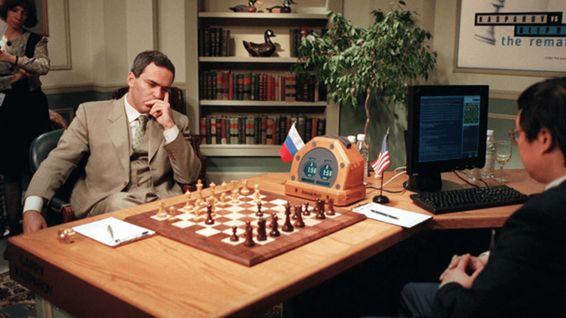 Garry Kasparov vs DeepBlue in 1966