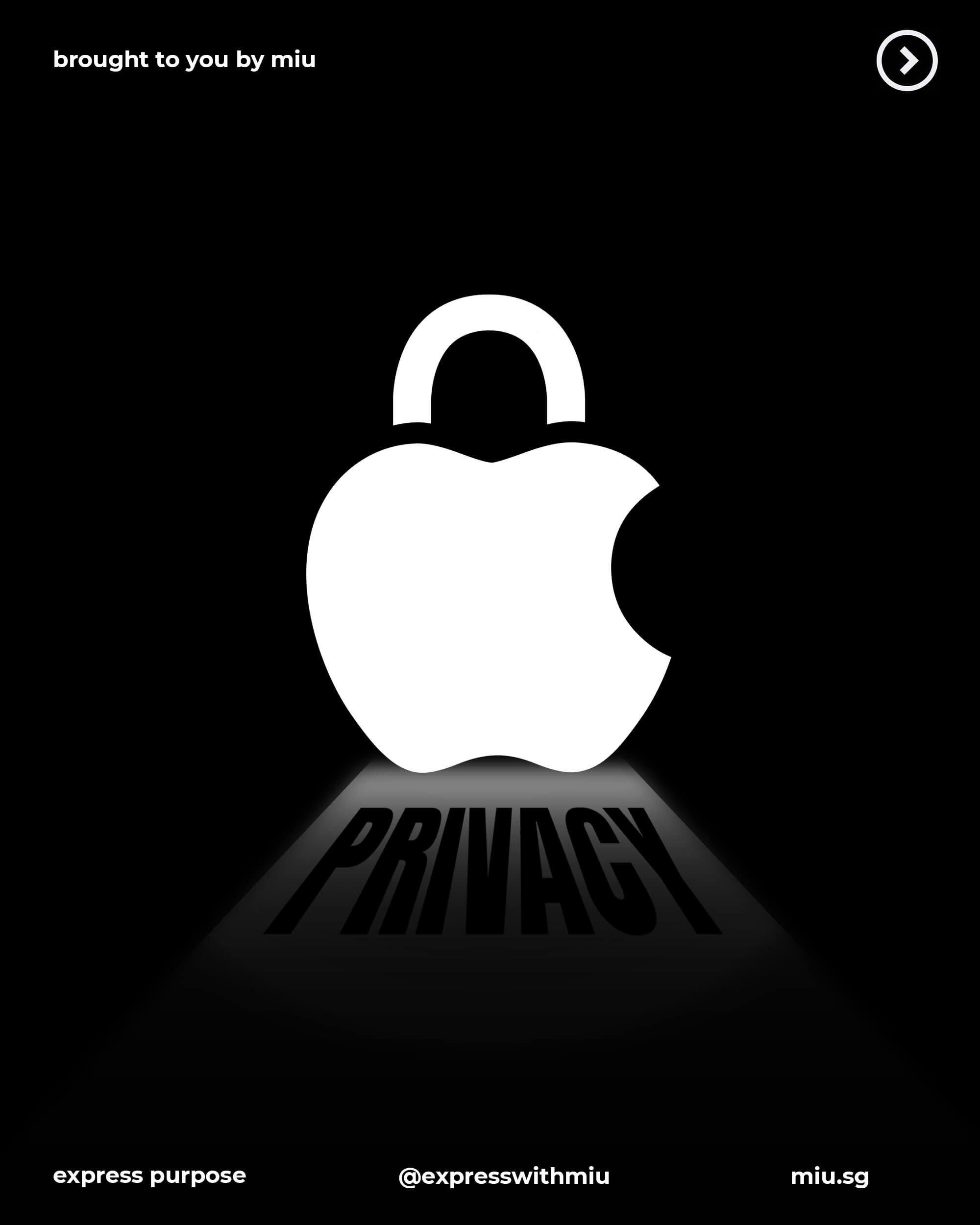 Apple's iPhone Prioritises Privacy in this Pertinent Ad